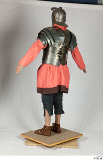  Photos Medieval Knight in plate armor 11 Medieval Soldier Roman soldier a poses red gambeson whole body 0004.jpg